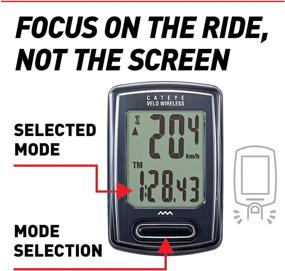img 2 attached to 🚴 CATEYE Velo Wireless Bike Computer: Track Your Cycling Performance with Precision
