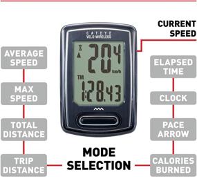 img 3 attached to 🚴 CATEYE Velo Wireless Bike Computer: Track Your Cycling Performance with Precision