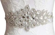 snowskite crystal rhinestones wedding bridesmaid women's accessories for belts logo