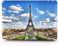 🗼 paris eiffel tower laptop hard shell case for macbook pro 15.4" retina display (model a1398) - release 2012-2015 logo