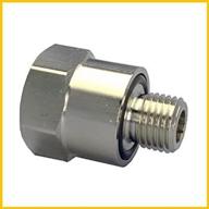 🔧 effortless oil changes: ez (al-106) silver 14mm-1.5 thread size oil drain valve adapter for quick and mess-free maintenance logo