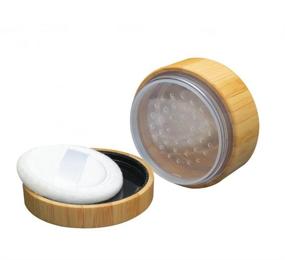 img 1 attached to 🌿 Portable Eco-Friendly Refillable Foundation Container