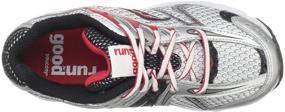 img 2 attached to Saucony Triumph Running Little Silver Girls' Shoes in Athletic
