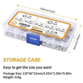 img 3 attached to Nuts Assortment Screw Bolt 315Pcs