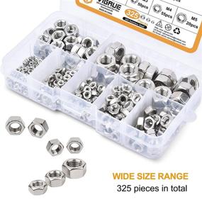 img 1 attached to Nuts Assortment Screw Bolt 315Pcs