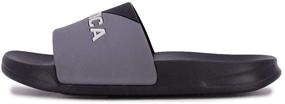 img 3 attached to Nautica Slip-On Athletic Sandals for Boys - Youth Shoes
