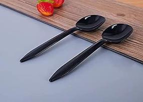 img 2 attached to Одноразовые столовые приборы Horgeender Spoons Color