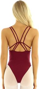 img 3 attached to Choomomo Camisole Leotards Гимнастический костюм