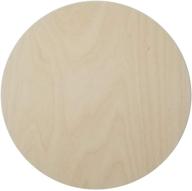 🔘 premium baltic birch unfinished wooden circle - ideal for diy crafts and home décor (10 inch, pack of 3) logo