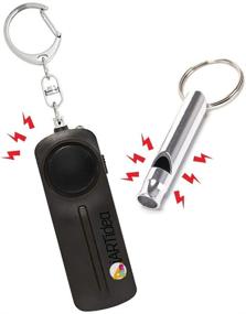 img 4 attached to Kit Personal Flashlight Emergency Stainless Whistle Best