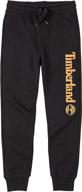 timberland fleece jogger sweatpants medium logo