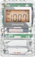📻 sangean dt-160cl: clear fm-stereo/am pocket radio - a portable audio marvel logo