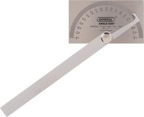 img 4 attached to Accurate Angle Measurement Made Easy with General Tools Square Metal Protractor