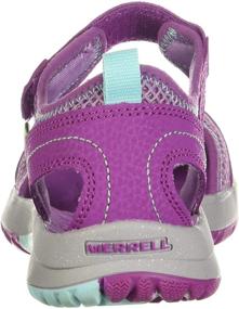 img 2 attached to 👟 Детские водные сандали Merrell Unisex-Child Hydro Monarch 3.0: удобные и прочные водные туфли для детей.