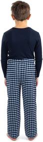 img 2 attached to Brix Boys Pajama Lounge Pants: Stylish Boys' Clothing and Comfortable Sleepwear & Robes