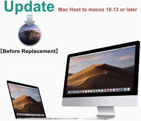 img 2 attached to 💾 512ГБ NVMe PCIe SSD - 3D TLC NAND флеш-драйв для поздних моделей MacBook Pro (2013-2015), MacBook Air (2013-2017), iMac (2013-2017), Mac Pro (2013) и Mac Mini (2014)