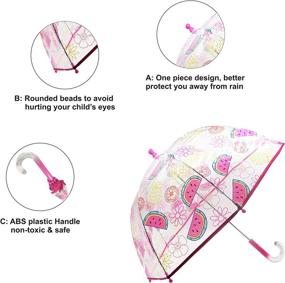 img 3 attached to Ashley Cartoon Umbrella Lightweight Windproof Umbrellas