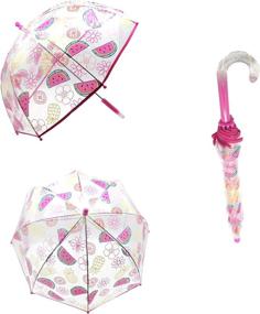 img 4 attached to Ashley Cartoon Umbrella Lightweight Windproof Umbrellas