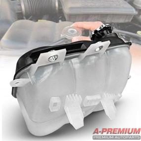 img 3 attached to 🚗 A-Premium Front Engine Coolant Reservoir Tank with Cap for Ram 1500 03-04 2500 03-07 3500 04-07 5.7L, 02-03 3.7L 4.7L - Compatible Replacement