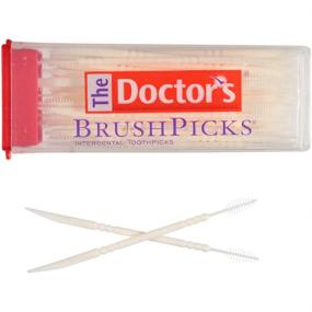 img 3 attached to 🦷 Зубочистки межзубные The Doctor's BrushPicks: 60 штук для экспертного ухода за полостью рта.