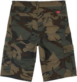 img 3 attached to 👖 Boys' Clothing: Wrangler Olive Straight Cargo Shorts for Enhanced Style and Comfort