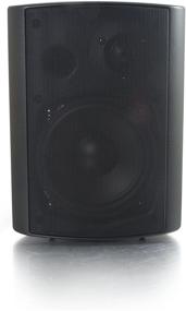 img 3 attached to C2G 39908 Wall Mount Speaker 70V, Black (5 Inch): Crystal Clear Sound from a Sleek and Stylish Design