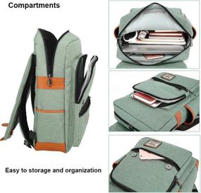 img 2 attached to Powerhouse Backpack: Feskin Professional Charging Business Backpacks