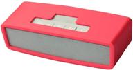 oriolus silicone case for bose soundlink mini 2 mini wireless bluetooth speaker (red) logo