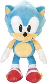 img 4 attached to 🦔 Sonic The Hedgehog Jumbo Plush - 18 Inches Tall