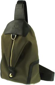 img 4 attached to Louis Montini Cross Body Backpack Crossover Backpacks
