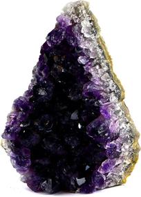 img 4 attached to 💎 Uruguay Natural Amethyst Quartz Crystal Cluster - 1/2lb to 1lb by Crystal Allies