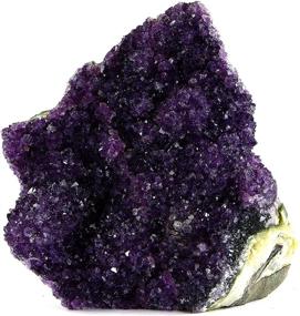 img 2 attached to 💎 Uruguay Natural Amethyst Quartz Crystal Cluster - 1/2lb to 1lb by Crystal Allies