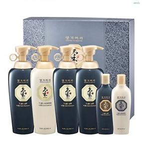 img 3 attached to 💆 Doori Daeng Gi Meo Ri KI Gold Energizing Shampoo & Conditioner Set - 4 Big Bottles & 2 Travel Sized Bottles