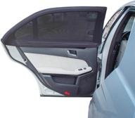 🌞 tfy универсальный автомобильный боковой солнцезащитный экран - ультимативная защита от солнца для детей - двухслойный дизайн - подходит для большинства автомобильных окон - 2 штуки (регулярное окно контурное) логотип
