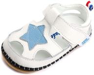 lonsoen кожаные сандалии walker toddler boys' shoes в стильной модели сандалий логотип