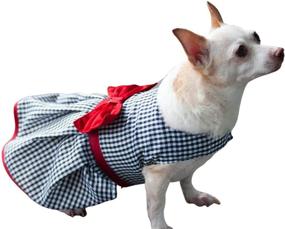 img 4 attached to 👗 Elegant Dog Clothes for Pretty Dogs - Girl Dog Dress