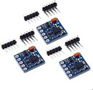 🧭 songhe gy-271 qmc5883l 3-5v iic triple axis compass magnetic sensor module electronic compass module for arduino - pack of 3 logo