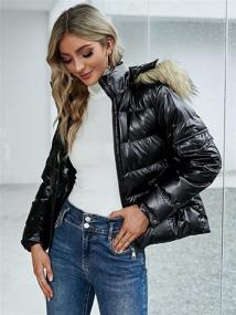 img 1 attached to GZDMFS Thicken Quilted Lightweight Outerwear