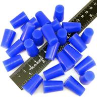 🔌 25 piece high temp silicone rubber tapered plug kit for powder coating & custom painting: essential supplies logo