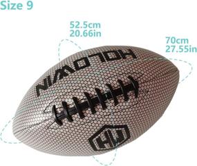 img 1 attached to HOLOWIN Holographic Luminous Reflective Football