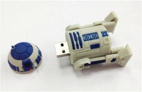 img 3 attached to 🌟 Stylish Star Wars USB 2.0 64GB Flash Drive Memory Stick - Fashionable Cartoon Design Pendrive U Disk