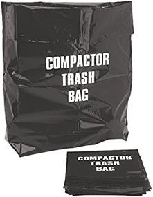 img 1 attached to 🗑️ Broan 1006 Compactor Trash Bags for 12-Inch Models - Pack of 12