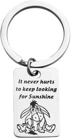 img 4 attached to 🌞 Find Your Sunshine: Donkey Quote Bracelet - Inspiring Gift
