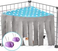 cozy corner guinea pig hideout: perfect small animal hideaway for guinea pigs, chinchillas, rabbits, and more! logo