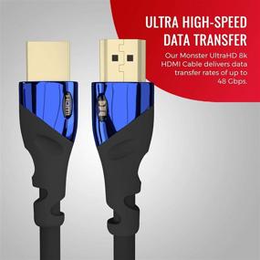 img 3 attached to 8K Cobalt HDMI 2.1 Cable with Monster Ultra High-Speed, 48 Gbps, 6 ft Length