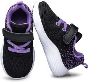 img 4 attached to Washable DOTACOKO Little Kids Sneakers: Durable 👟 and Stylish Tennis Shoes for Boys & Girls