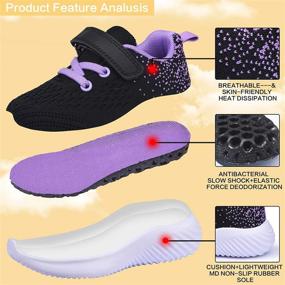 img 1 attached to Washable DOTACOKO Little Kids Sneakers: Durable 👟 and Stylish Tennis Shoes for Boys & Girls