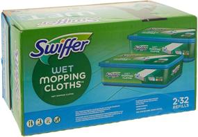 img 2 attached to 🧹 Swiffer Sweeper Wet Mopping Cloths Refills - Open Window Fresh Scent - 2 Packs of 32 Count