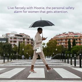 img 3 attached to 🔐 Брелок Hootie персональная сигнализация - сирена для самообороны для женщин, мужчин и детей безопасности, портативное устройство для чрезвычайных ситуаций с громким звуком и паникой световой мигалкой - Лаванда
