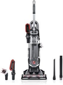 img 4 attached to 👏 Powerful Hoover MAXLife Elite Swivel XL Pet Upright Vacuum Cleaner: HEPA Filtration, Carpets and Hard Floors, UH75250, Grey